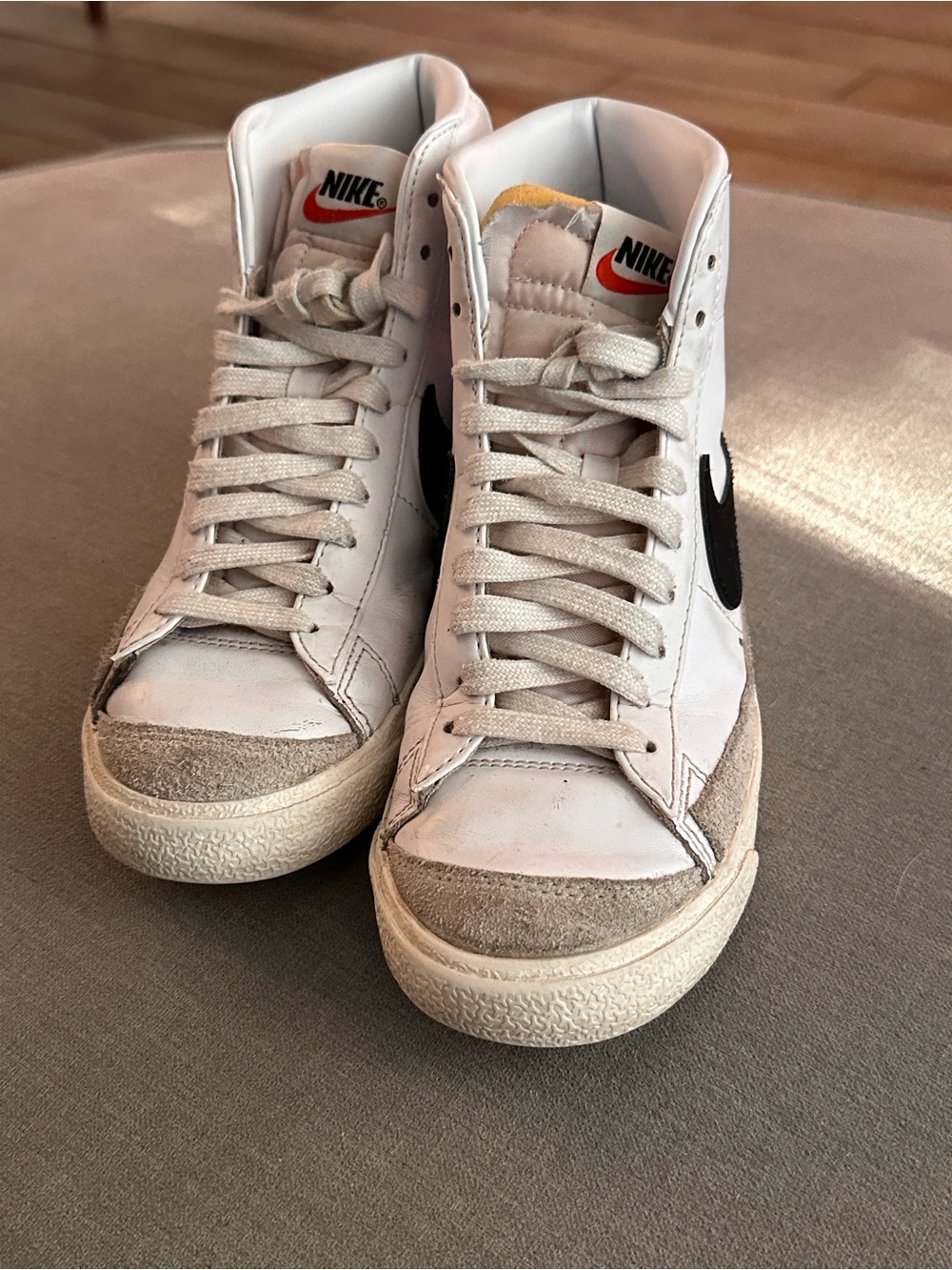 Nike Blazer Mid ‘77 Vintage — White/Black — Women’s US 6.5 — CZ1055-100